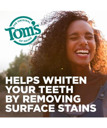 Tom's of Maine Botanically Bright Peppermint Toothpaste 4.7oz 3-Pack - Fluoride-Free, SLS-Free - Buy Online on GoSupps.com
