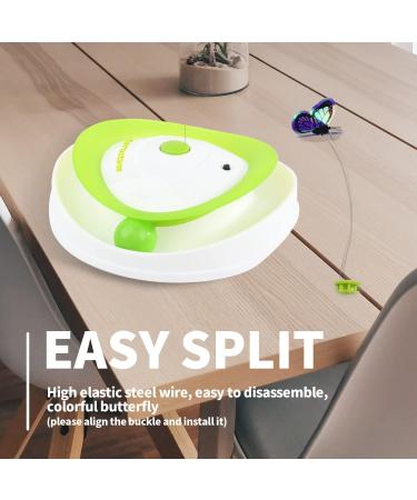 All for Paws 2 in 1 Interactive Cat Toy - Fluttering Butterfly & Rolling Balls - Automatic Indoor Kitten Spinner Toy - Buy Online on GoSupps.com