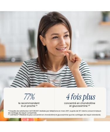 NaturAvignon Shark Cartilage Laboratory | Joint Comfort and Cartilage Protection | 3 Patents | Enriched with Vitamin C D and Manganese | Made in France | 40 Tablets (20 Days) - Buy Online on GoSupps.com