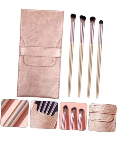 Baluue 1 4pcs Eye Makeup Brushes Blending Brush Kit Mini Brush Beauty Brush Eye Shade Brush Plastic Pink - Buy Online on GoSupps.com