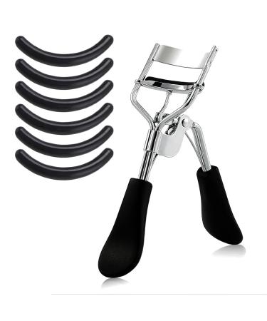 Eyelash Curler, GreenLife Eyelash Curler with 6 Silicone Refill Pads Professional Makeup Tool Durable Lash Curler Fit Universal Eye Shapes Easily and Safely Get Long-Lasting Curl - Buy Online on GoSupps.com