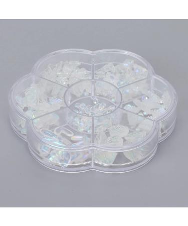 Glitter nail decoration cute and charming and bright decoration on nails decorated with various styles for the home - Buy Online on GoSupps.com