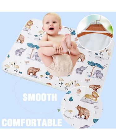 Portable Baby Changing Pad | Breathable Washable & Reusable | Ideal for Infants & Toddlers | 50x70 cm - Perfect for On-the-Go Use - Buy Online on GoSupps.com