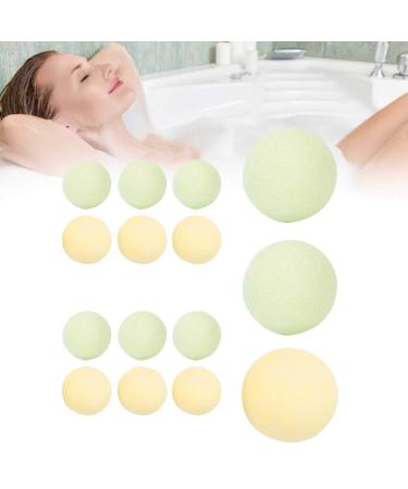 15pcs Bath Bombs Aromatherapy Bath Ball Body Bath Pearls Body Salt Cleanser Exfoliating Moisturizing Salt Ball