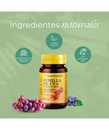 Grape Grains 50 mg (dry ext) 50 capsules - Buy Online on GoSupps.com