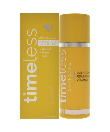 Timeless Vitamin C Plus E 20 Percent Ferulic Acid Serum Serum Unisex 4 oz - Buy Online on GoSupps.com