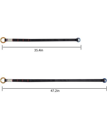 Arborist Friction Saver Tree Climbing Cambium Saver - Retrievable Anchor Loop Belt Sling CE Certified 23KN 47.2 in/35.4 in 35.4 Feet - Buy Online on GoSupps.com