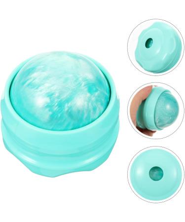 JECOMPRIS Cold Massage Scooterball - Manual Deep Tissue Massage Ball for Sore Muscles & Relaxation | Green Massage Roller for Ice Cream & Warmth - Buy Online on GoSupps.com