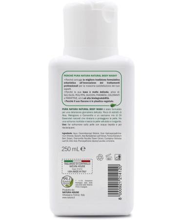 Natura House SpA PuraNatura Eco Body Wash Eucalyptus Restore 250 ml - Buy Online on GoSupps.com