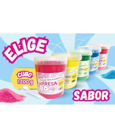 FRAMBOISE | Sucre Barbe Papa pour. Machine1200gr. (200gr. GRATUIT). avec 100 B tonnets. - Buy Online on GoSupps.com