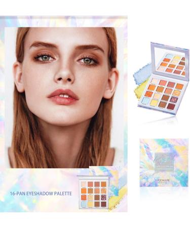 twcrvil Non-toxic Eye Shadow Palette High Ductility Easy To Apply For All Occasions Matte Sunrise Eye Shadow New Sunrise Eye - Buy Online on GoSupps.com