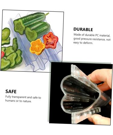 Mipcase 12 Pcs Vegetable Shaping Mold Fruit Growing Mold Vegetable Shape Mold Garden Pizza Tall Flowerpot - Buy Online on GoSupps.com