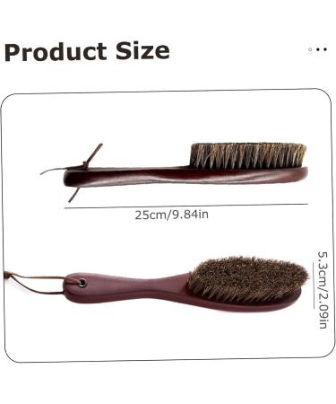 Clothes Brush Lint Remover | Premium Lint Brushes with Wood Handle - Ideal for Coats Shoes & Furniture Cleaning - Buy Online on GoSupps.com