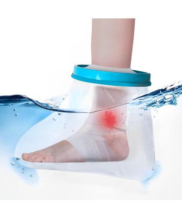 Foot Shower Protector Cast Cover Foot for Shower Foot Protector for Feet Waterproof Plaster Foot Protector for Toe Leg Cast Cover for Shower Ankle Wound Burns Reusable Cast Bag Leg Keep Foot Dry - Buy Online on GoSupps.com