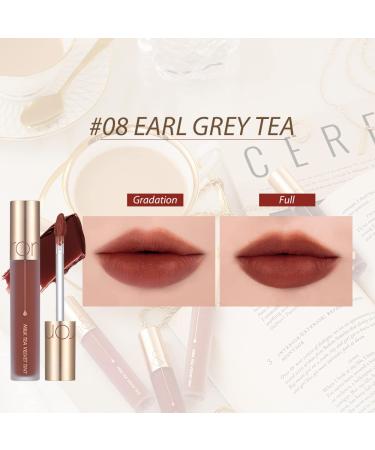 ROM&ND Milk Tea Velvet Tint 0.15oz (08 Earl Grey Tea) | MLBB Matte Liquid Lipstick | Super Stay Matte Ink | K-Beauty Cosmetics - Buy Online on GoSupps.com