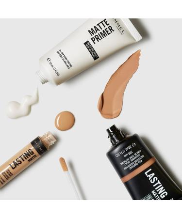 Rimmel Lasting Matte Primer 30ml - Shine-Free Formula for Long-Lasting Makeup - Buy Online on GoSupps.com