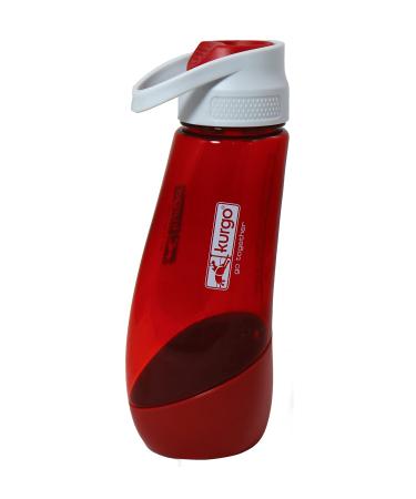 Kurgo Gourd Dog Water Bottle and Bowl PVC and BPA Free Capacity: 750 ml Bottle 250 ml Bowl Red