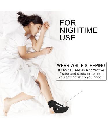 Breathable Plantar Fasciitis Night Splint Sock - Small Size Foot Support Brace - Buy Online on GoSupps.com