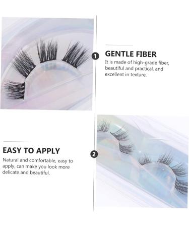 Beavorty 2 Pairs Segmented Lashes Fake Eyelashes Handmade Eyelashes fake long eyelash dramatic eyelashes Segmented False Eyelashes Artificial Eyelashes High-grade fiber 3d set manual - Buy Online on GoSupps.com