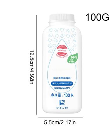 Poudre de f cule de ma s pour le corps | 100 g pour les pour tout-petits anti-humaine Powder | Ingr dients de la naturelle 1 unit (Lot de 1) - Buy Online on GoSupps.com