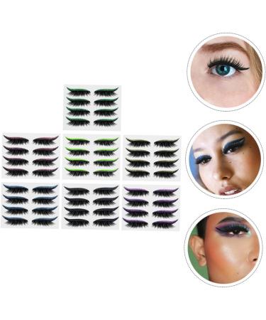 Housoutil Sticker Eyeliner 28 Pairs Glitter Eyeliner Decor Eyeliner Decal Strips Tape Eye Line Stickers Cosmetics With Wings 1 count (Pack of 1) As Shown 1 - Buy Online on GoSupps.com
