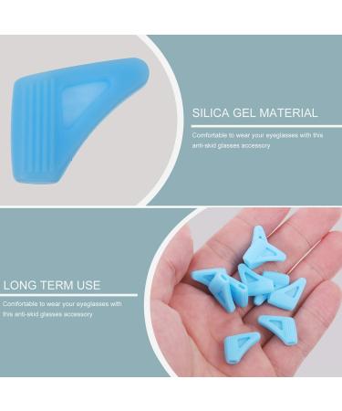 Buy Stobok Blue Silicone Sports Glasses Bracket | Anti-Slip Holder for Sunglasses & Eyeglasses | 10-Pack | International Shipping Available - Buy Online on GoSupps.com
