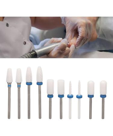Cuticle Remover Bits High Strength Grinding Polishing Portable Polish Removal Drill Bit with Storage Box for Home for Nail Artist - Buy Online on GoSupps.com