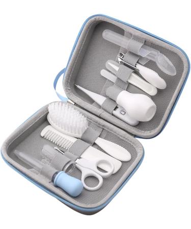11PCS Baby Grooming Kit for Newborn Nursery Health Care Set - Gender Neutral Gift Set Including Baby Comb, Brush, Clipper, Scissors - White - Buy Online on GoSupps.com