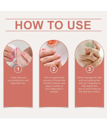 OUHOE huile de soin des ongles soin des ongles nourrissant soin hydratant des cuticules 15 ml - Buy Online on GoSupps.com