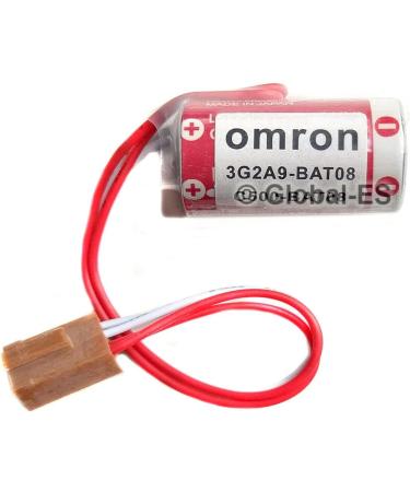 Buy ER17/33 (2/3A 3.6V) 1600mAh PLC Battery - Non Rechargeable Connector Included - Pack of 10 for 3G2A9-BAT08 C500-BAT08 - International Shipping Available - Buy Online on GoSupps.com