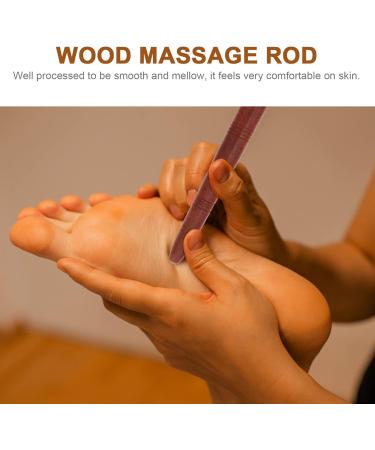 2-Piece Wood Acupressure Pen Set | Ear Massage & Acupuncture Sticks | Natural Pain Relief - Buy Online on GoSupps.com