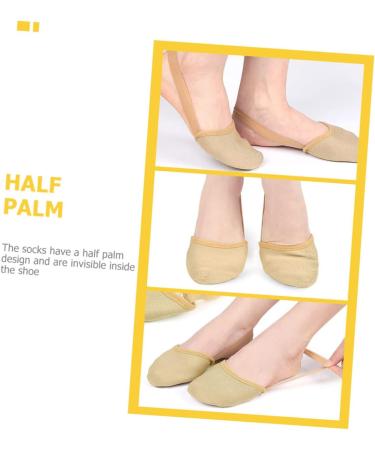 Buy 4 Pairs Yoga Toe Protector Shoes - Breathable & Sweat-Absorbent Forefoot Cushions | Best Toe Pads for Comfort - Buy Online on GoSupps.com