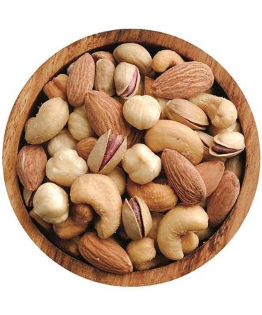 Seba Garden Premium Fresh Roasted Salted Mixed Nuts -%25 Cashew %25 Almond %25 Pistachio %25 Hazelnut - Buy Online on GoSupps.com