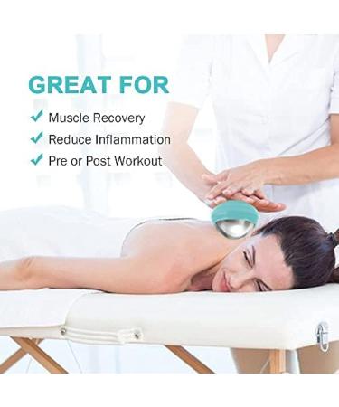 Kryo Therapy Ice Cream Mass - Cold & Hot Relief for Inflammation Swelling & Muscle Recovery | Fast Restoration for Feet & Body Massage | Freedom76 - Buy Online on GoSupps.com