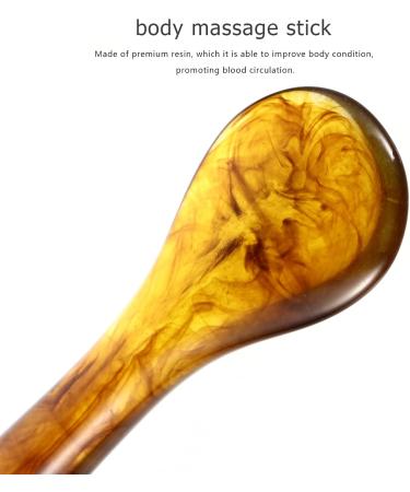 HEALLILY 5x Facial Massager - Smooth Resin Acupressure Sticks for Face Oil Massage | Reflexology Benefits | International Shipping Available - Buy Online on GoSupps.com