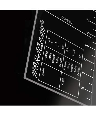 T-Shirt Rulers Guide - Shirt Alignment Tool for Vinyl & Sublimation Designs with Built-in Size Chart - HTV Alignment Tool, Transparent - Buy Online on GoSupps.com