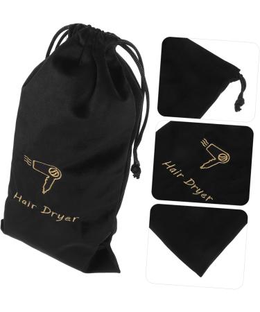 POPETPOP Hair Dryers Portable Hair Dryer Bags Hair Dryer Storage Bag Velvet Bag Travel Drawstring Wallet 35x19cm As Shown - Buy Online on GoSupps.com