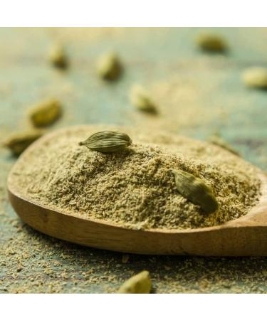 Organic Ground Cardamom Powder (100g) - Gluten-Free, Lactose-Free, Additive-Free | Vegan-Friendly & Lab-Tested - Buy Online on GoSupps.com