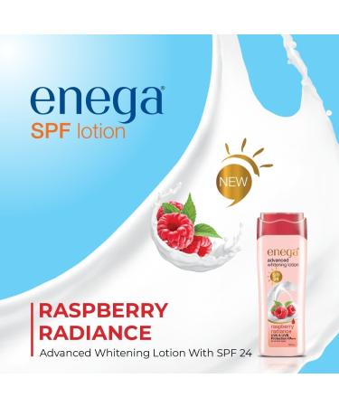 enega Moisturizing Body Lotion for Dry Skin Soya And SPF 24 ++ PA (10.14 Ounce) Raspberry Radiance Body Lotion For Men Women And Girls (Soya And SPF 24 ++ (10.14 Ounce)) - Buy Online on GoSupps.com