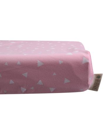 JYOKO KIDS Pink Sparkles Changing Mat Cover | 70 x 50 cm | Soft & Stylish Baby Accessory - Buy Online on GoSupps.com