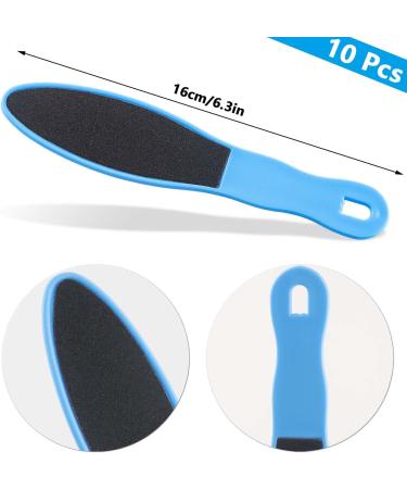 Tyfyh 10-Piece Corneal Remover Set | Foot Fish for Dry Cracked Feet & Dead Skin (Blue) - International Shipping Available - Buy Online on GoSupps.com