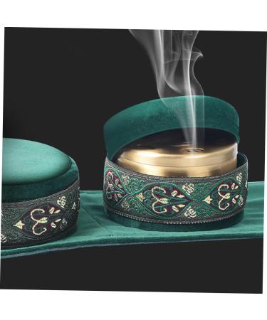 JECOMPRIS Moxa Holder Tool Kasten - Green Moxibustion Device Double Layer Fabric 113x10cm for Massage & Wellness - Buy Online on GoSupps.com