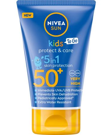 NIVEA Sun Kids Sun Balm for Children SPF 50+ Travel Size 50 ml - Buy Online on GoSupps.com