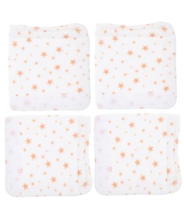 Lurrose 4 pieces Mask glasses ear pads for ear cushions for facial mask hearing protection hearing protectors for masks multifunction polyester cotton as shown-3 5.5x5.5cm