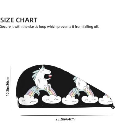 Unicorn Wine Microfiber Hair Towel | Super Absorbent Quick Dry Wrap for Women - Perfect for Long Curly & Thick Hair - Buy Online on GoSupps.com