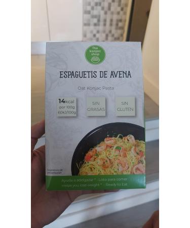 The Konjac Shop Konjac Spaghetti with Oatmeal 270g Gluten Free & Vegan Only 14 kcal Low Carb Ready to eat Pack of 5 - Buy Online on GoSupps.com