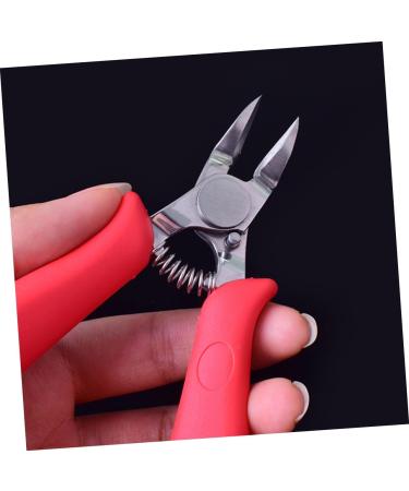 Nursing Cuticle Pliers Cuticle Remover Nail Clipper Nail Nipper Manicure Tools Pedicure Tools Nail Tools Skin Plier Manicure Nipper Cuticle Stainless Steel Leather Pliers - Buy Online on GoSupps.com