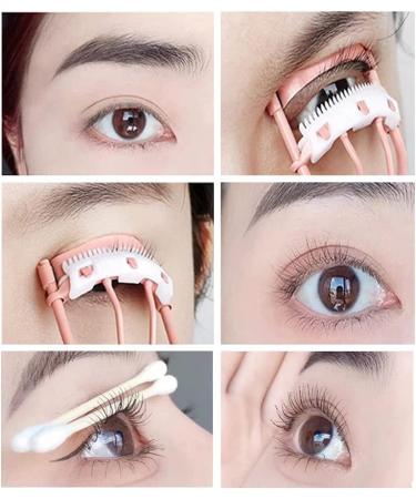 Premium Lash Curler with Comb - Durable Carbon Steel Comfortable Grip No More Curling Mishaps - Shop Internationally - Buy Online on GoSupps.com