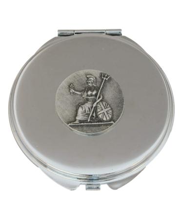 Britannia Compact Mirror Handbag Gift With Free Engraving 516