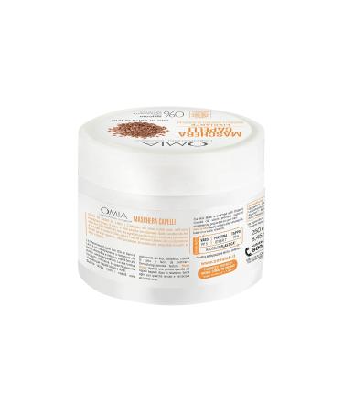 OMIA Organic Linseed Oil Hair Mask 250 ml - Nourishing Treatment for All Hair Types - Revitalize & Hydrate Your Hair - Buy Online on GoSupps.com
